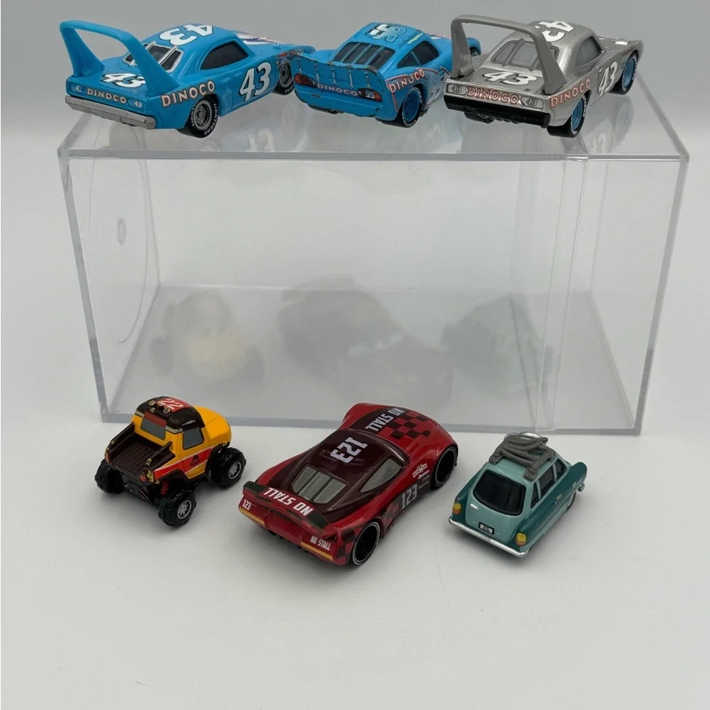 Disney Pixar Cars Diecast Lot 6 Dinoco‎ King Todd Marcus Tomica Rare